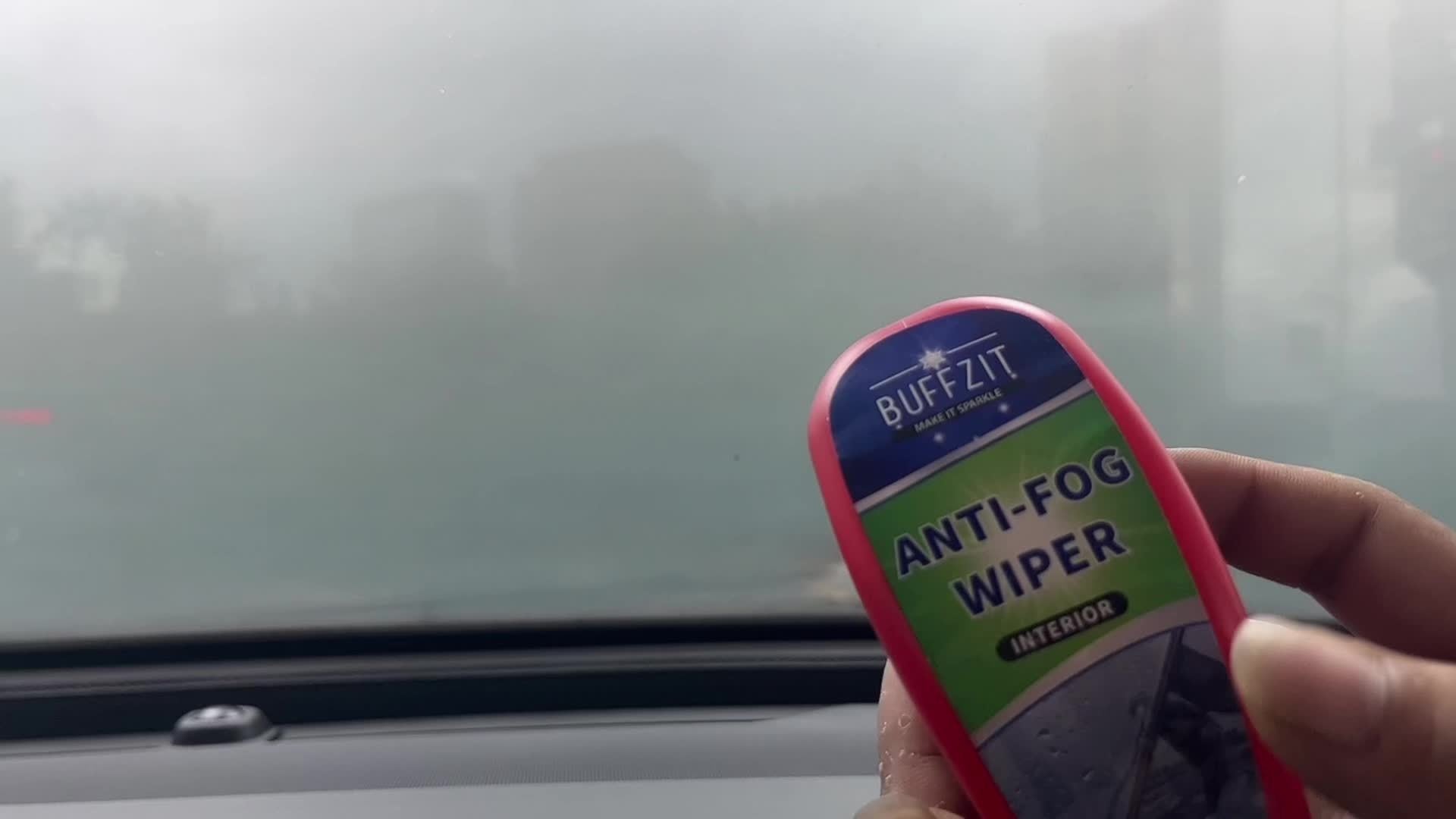 Anti-Fog Wiper for Windshield, Portable Car Glasses Defogger Prevent Fogging Defogging Sponge Wiper for Automotive Vehicles Helmets Mirrors -120Ml/4Oz