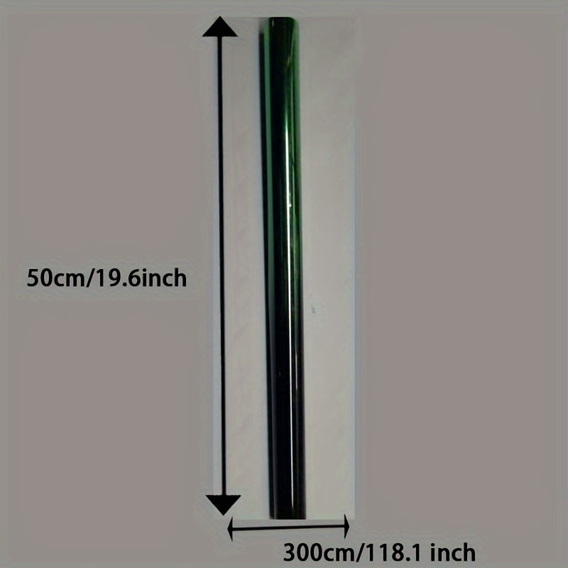 1pc Automotive Dual Color Film Gradient Insulation Film Explosion-proof Window Sunshade Film Solar Film Automotive Color Contrast Film 19.6x118.1 Inch