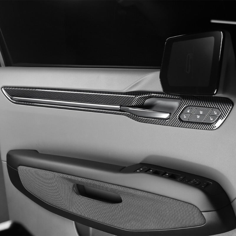 LHD ABS Inner Door Handle Bowl Panel Cover Trim for Kia EV9 2024-2025