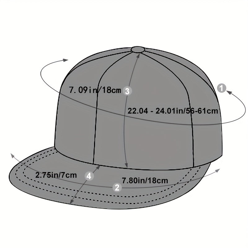 1pc Men's American Flag Baseball Cap, Hats For Outdoor Sports, Men's Hats
