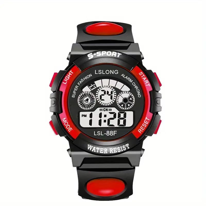 [Hot Electronic Watch] Hot Selling Electronic Multifunctional Watch - Night Light Running Sports for Primary and Secondary School Students