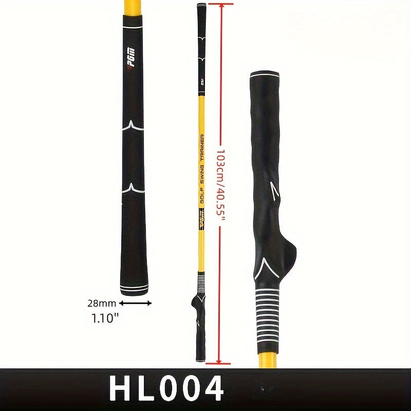 PGM Golf Swing Trainer Simulator Club Wand, Posture Correction Training Stick For Beginners HL004, Golf Accessories