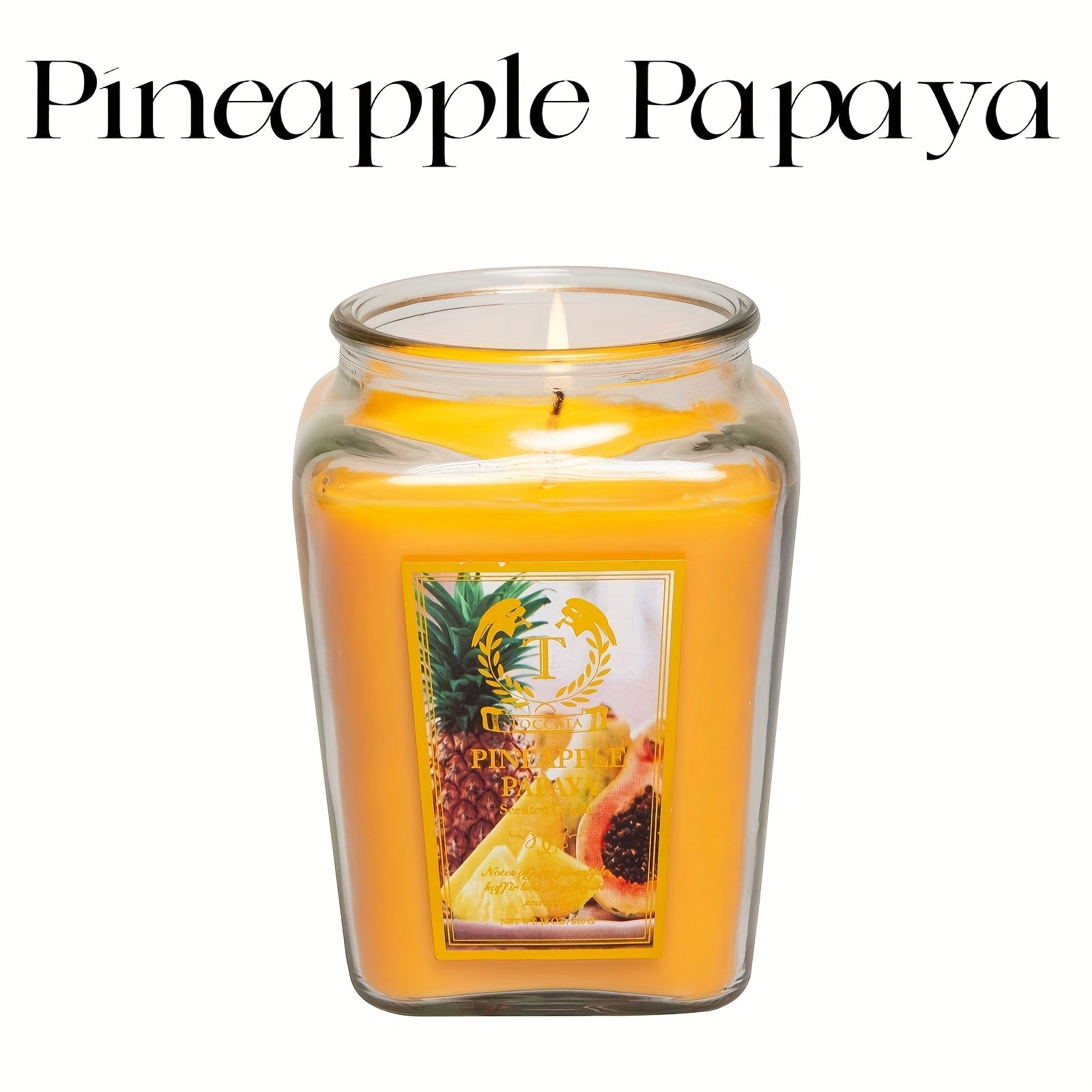 6-Scent Candle - 18oz Lavender & Vanilla Scented Candles in Glass Jars, Home Decor Gifts for Women, Mothers Day, Wedding, Birthday, Relaxing Spa & Special Occasions