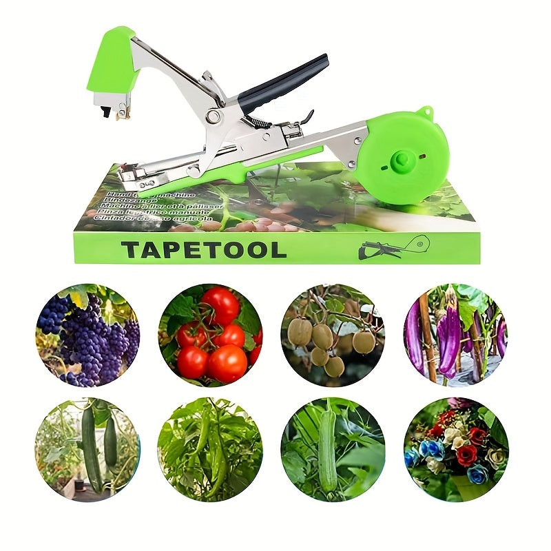 1 Pack - Vine Binding Machine - Automated Garden Tool for Grape, Eggplant, Cucumber & Chili - Time-Efficient, Effortless Knotting, User-Friendly Design - The Ultimate Farming Assistant for A Thriving Garden