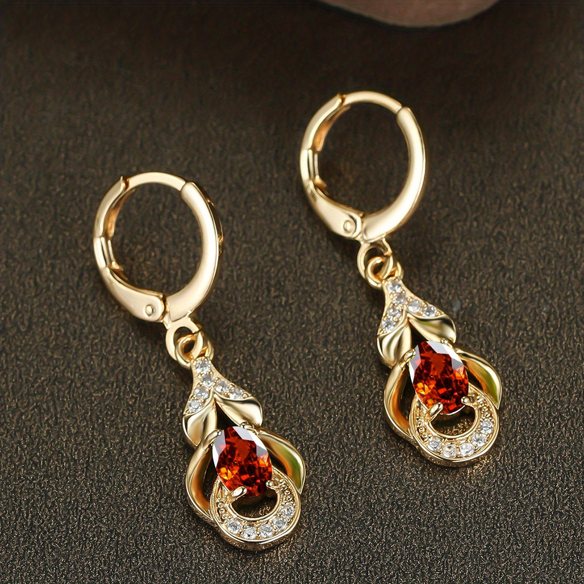 BAMOS Women's Elegant Bohemian Ethnic Statement Earrings