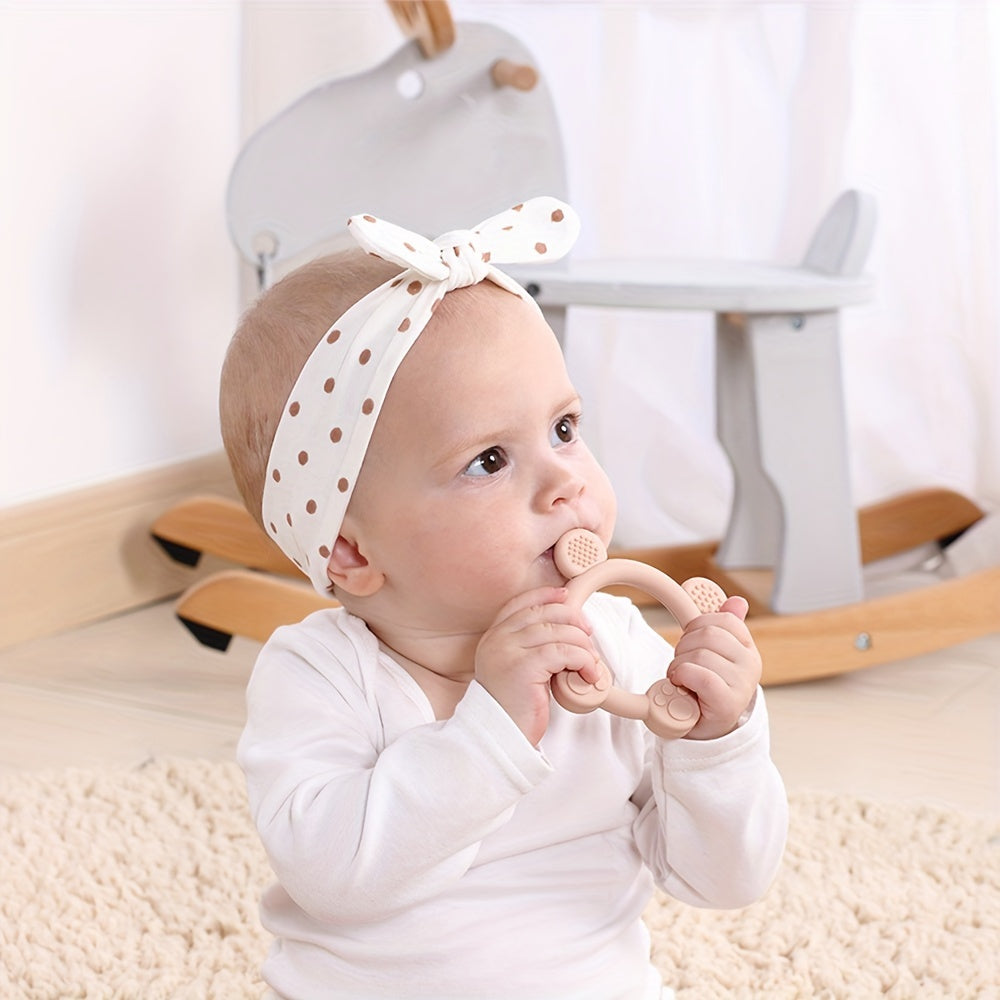 Silicone Baby Teethers for 0-3 Years - Food Grade, Boilable, Bite-Resistant Teething Toys - Machine Wash Safe Set for Infants