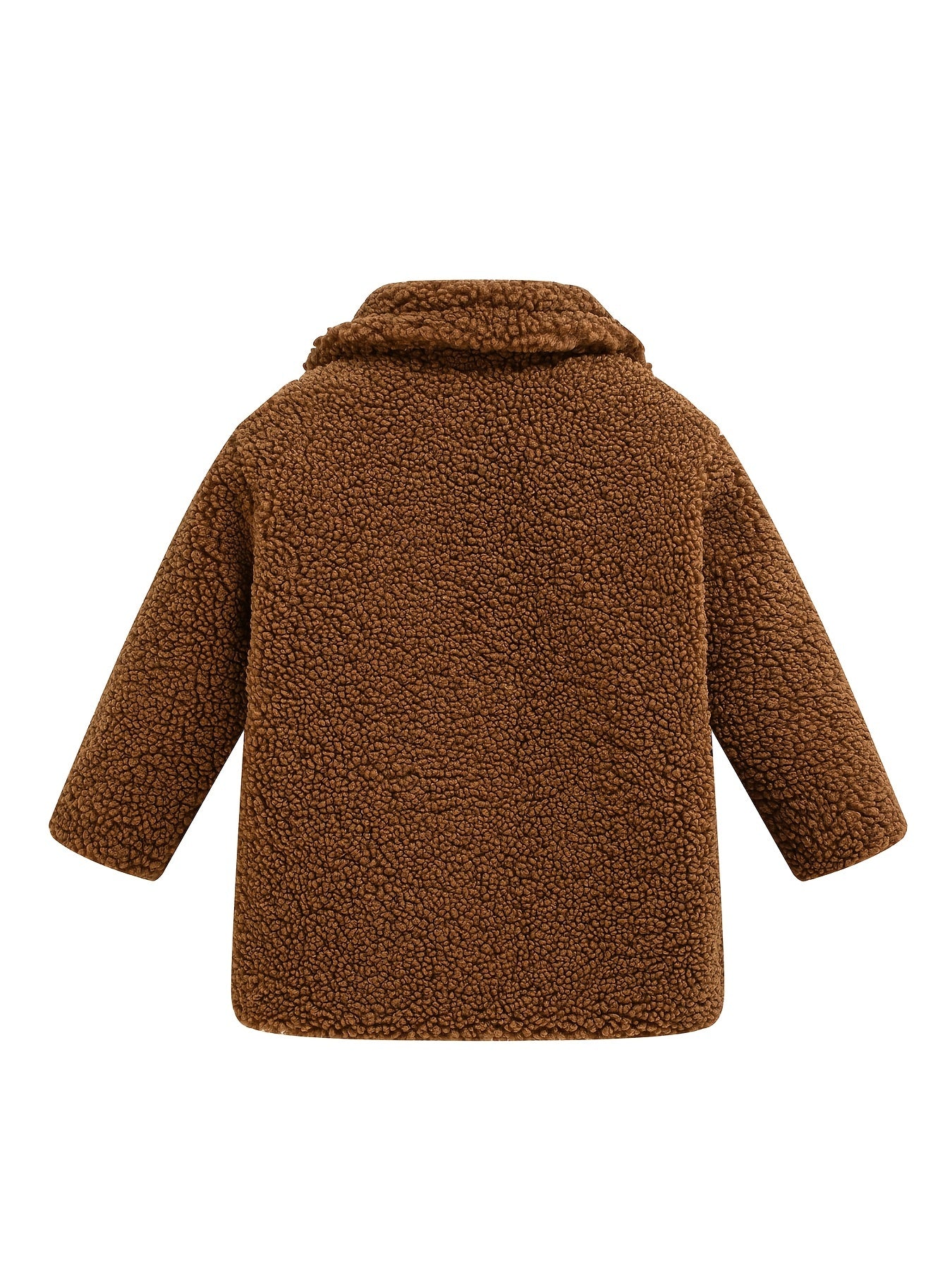 JOMAKE Girls' Winter Coat - Pastel Pink & Ombre Jacket with Button Front Closure,