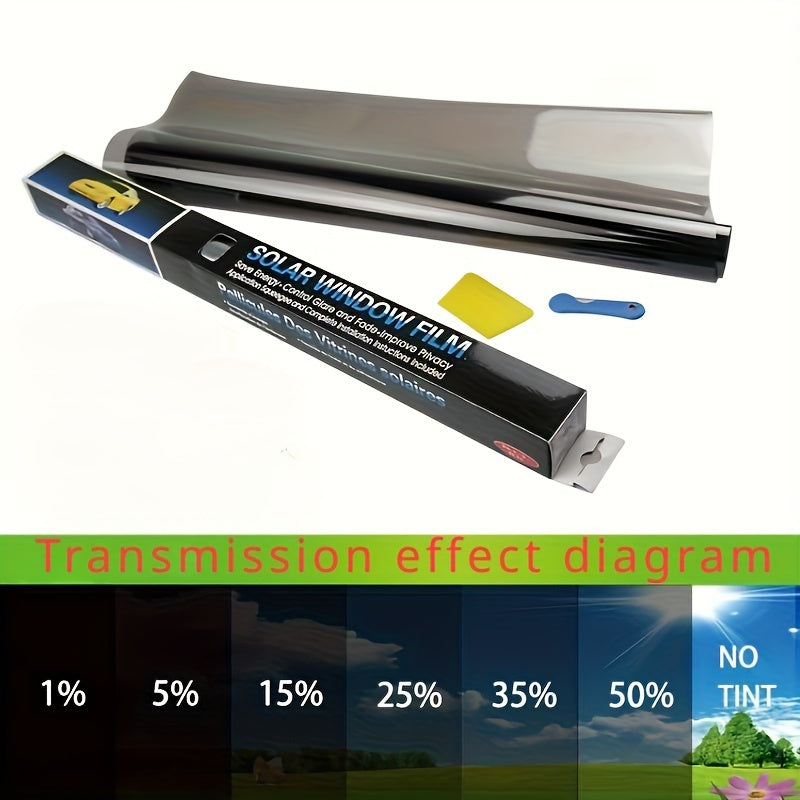 Automotive & Home Window Tint Film Roll with Installation Tools -