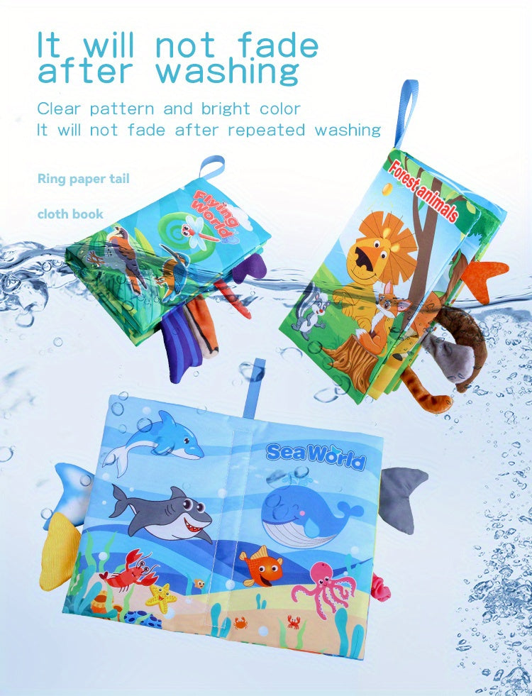 Books - Toys Gifts Touch Feel First Cloth Crinkle Soft Books Tummy Time Toyslearning Sensory Toys Stroller Toys Christmas Halloween Thanksgiving Giftschristmas Stocking Stuffers, Christmas Stocking Stuffers