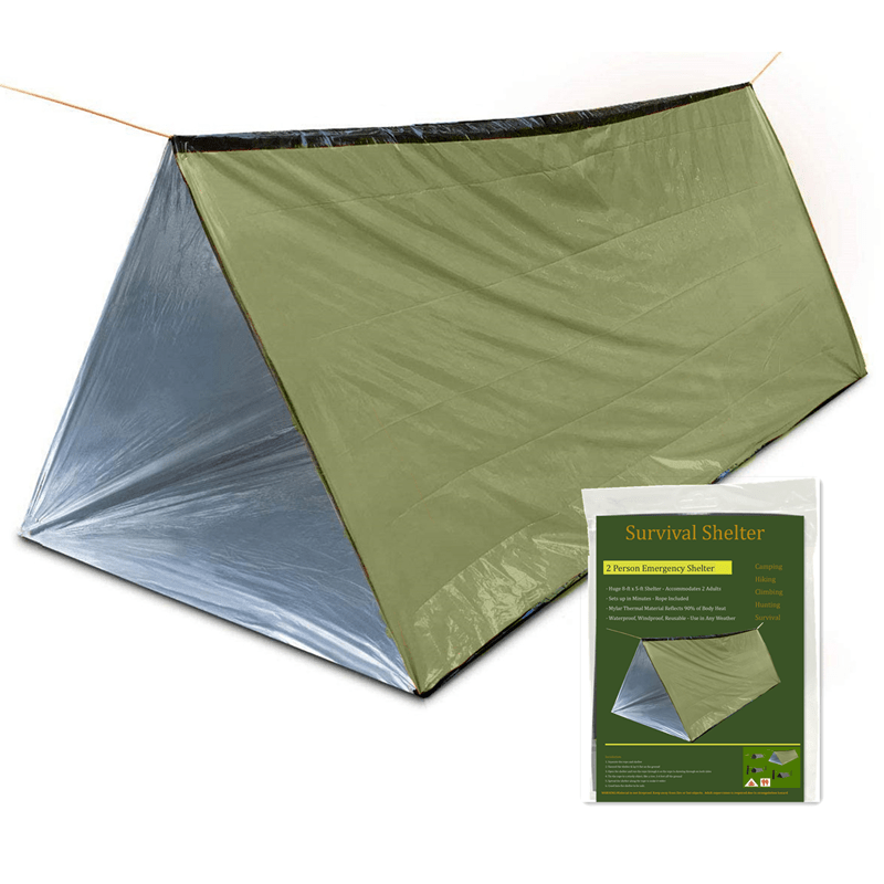 [Emergency Camping Tent] Windproof & Tear-Resistant Emergency Camping Tent