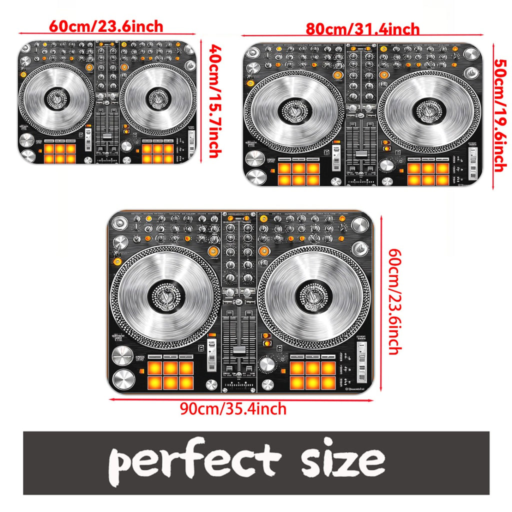 1pc DJ Equipment DoorMats 700gsm, Non-Slip Bathroom Floor Mat, Microfiber Absorbent Machine Washable Polyester Mat for Bedroom, Living Room Entrance, Camping Picnic Rugs, Outdoor mat, Outdoor Mat., Entrance Mat, Bedroom Rug,