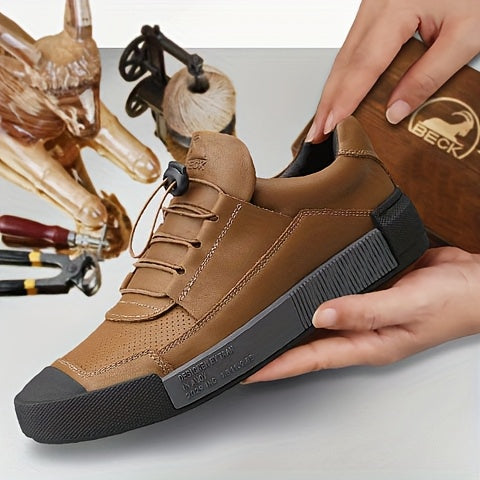 BECK Men's Genuine Leather  Shoes  Office, Streetwear (Comfortable All-Season)