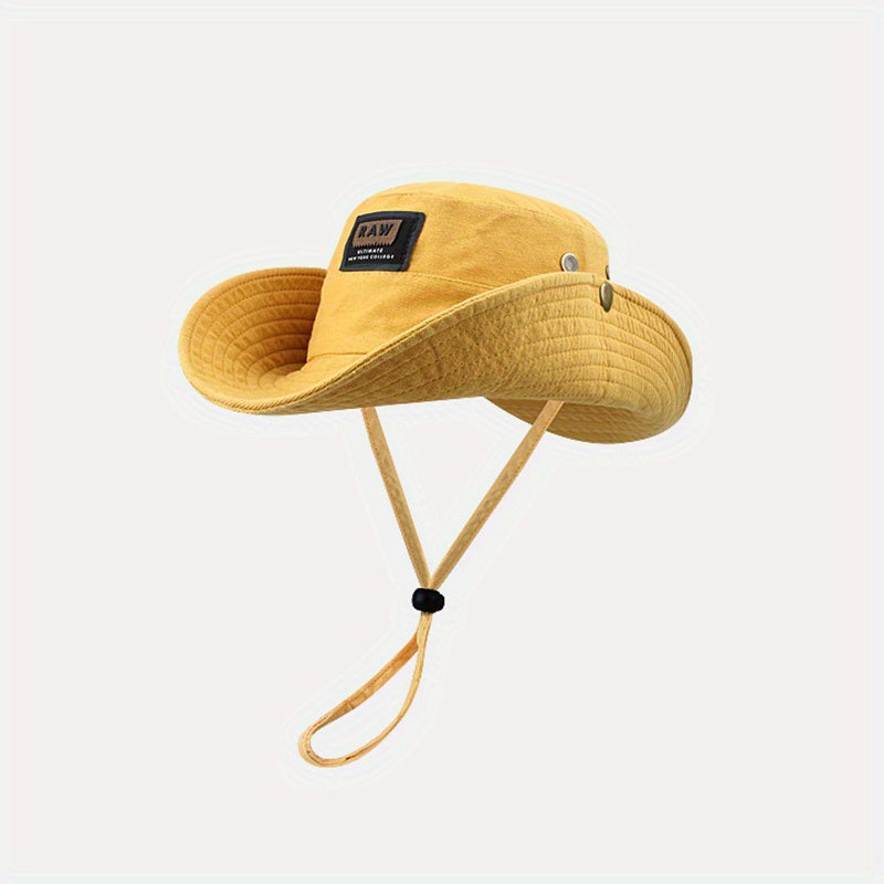 Unisex Soft Bucket Hat - Wide Brim, UV Protection - Quick-Drying & Lightweight - Ideal for Fishing, Hiking, Beach & Sports