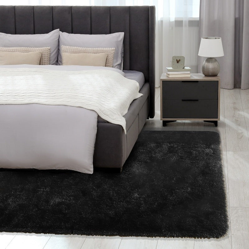 1pc Modern Plush Area Mat, Soft Polyester Fiber, Machine Washable, Non-Slip, Festive Decorative Mat for Living Room, Bedroom, Dorm, Entertainment - Ideal Gift and Home Decor, Bedroom Mat|Elegant Home Accent|Soft Polyester Mat