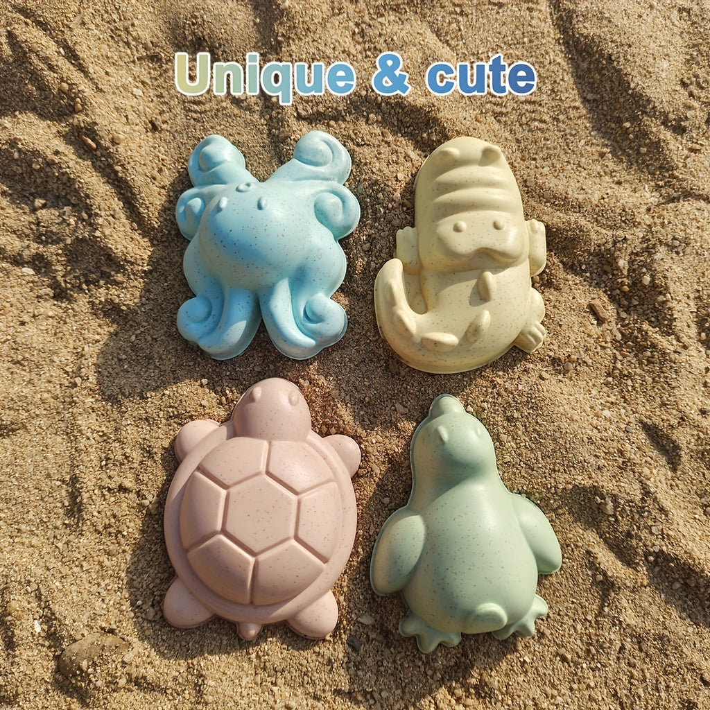11PCS Beach Sand Toys Set - Fun Morandi Color Combination - Perfect Outdoor Toys For Kids!