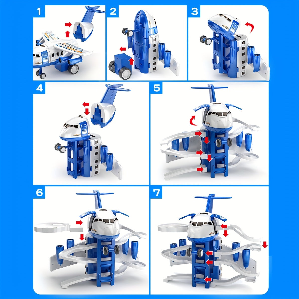 Home Kids Airplane Car Toys Simulation Inertia Aircraft Music Stroy With Light Passenger Plane Diecasts Kids Educational Toy