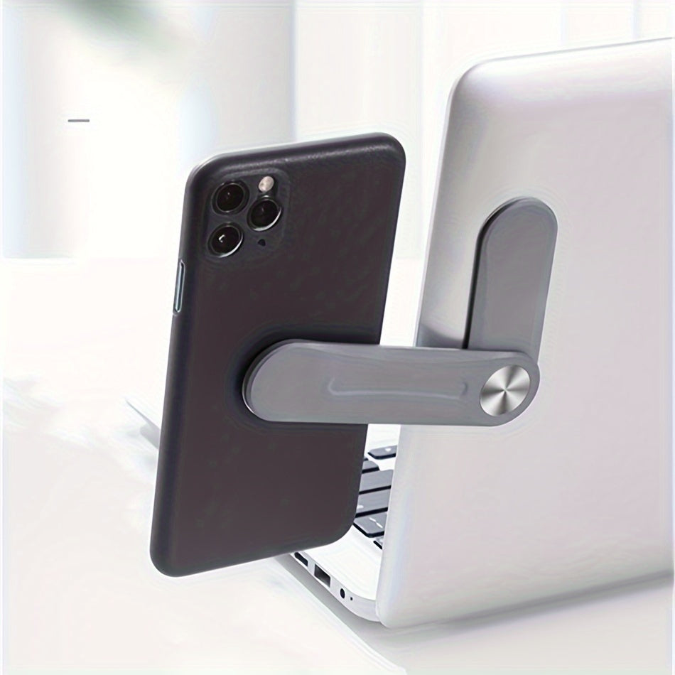 1pc Laptop Screen Support Holder Dual Monitor Display Clip Plastic Sticky Magnetic Notebook Computer Expansion Bracket