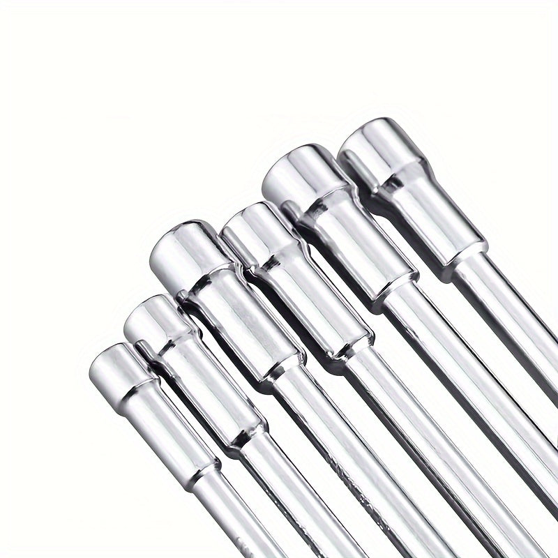 8pcs L-Shaped Socket Wrench Set, Metric 6-19mm L-Shaped Hex Key