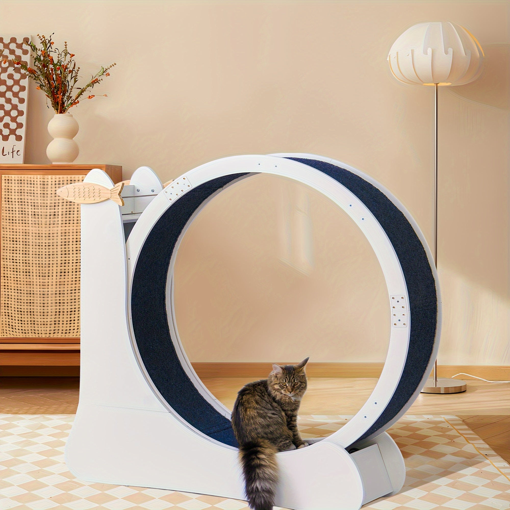 Soges Cat Treadmill, Preferred White Sisal Blanket, Cat Claw Sharpening Toys