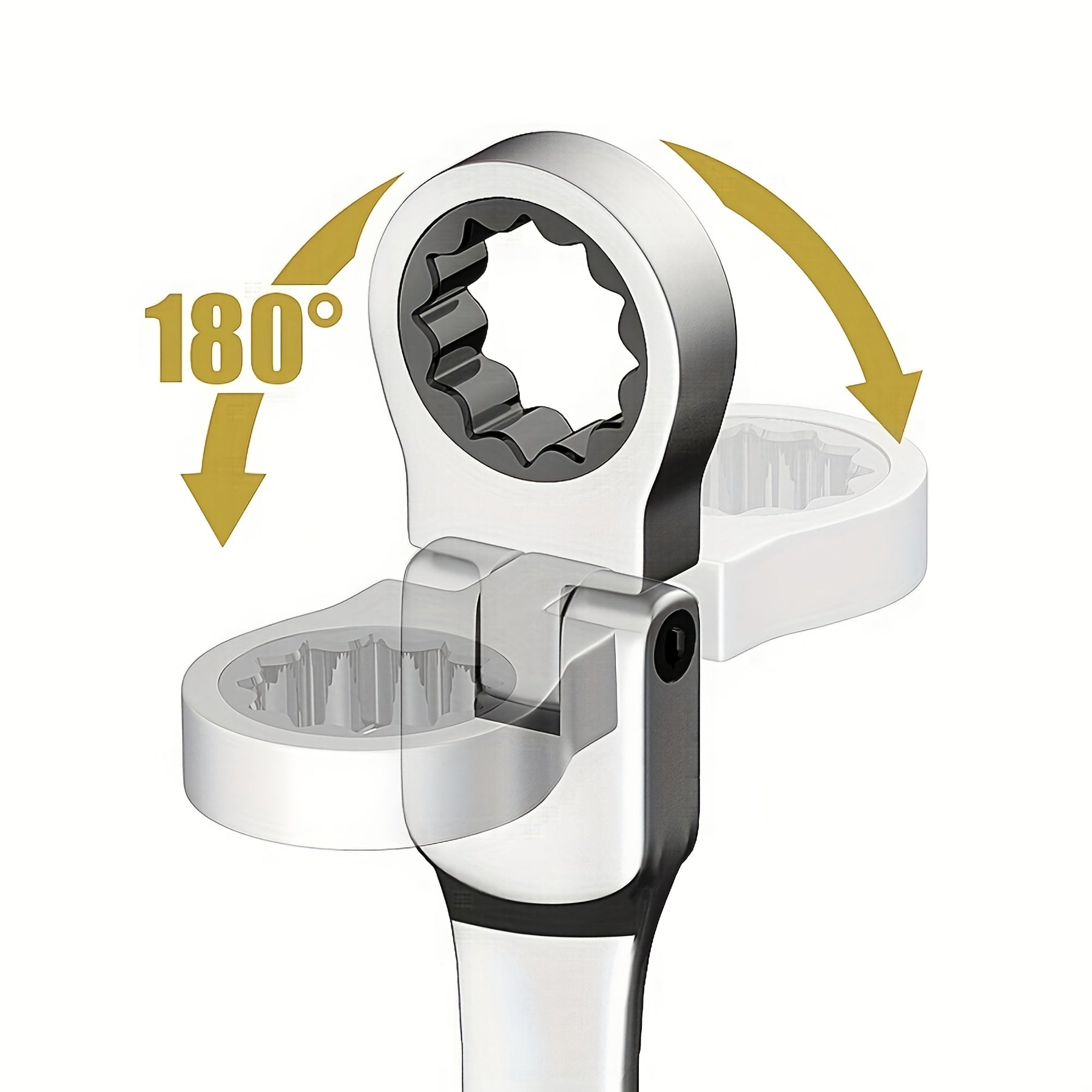 Dynamic Ratchet Wrench - Double-Headed Two-Way