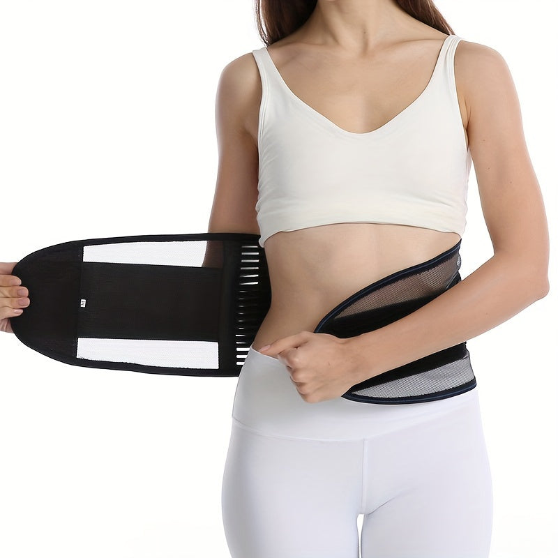 [1pc Adjustable Lower Back Brace] 1pc Adjustable Back Brace for Lower Back