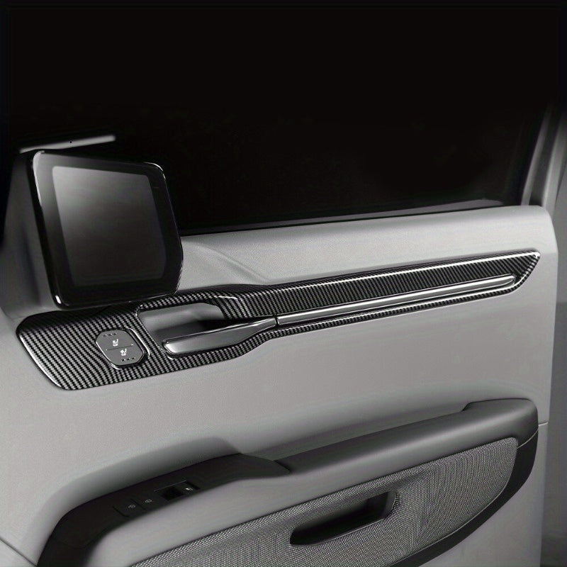 LHD ABS Inner Door Handle Bowl Panel Cover Trim for Kia EV9 2024-2025
