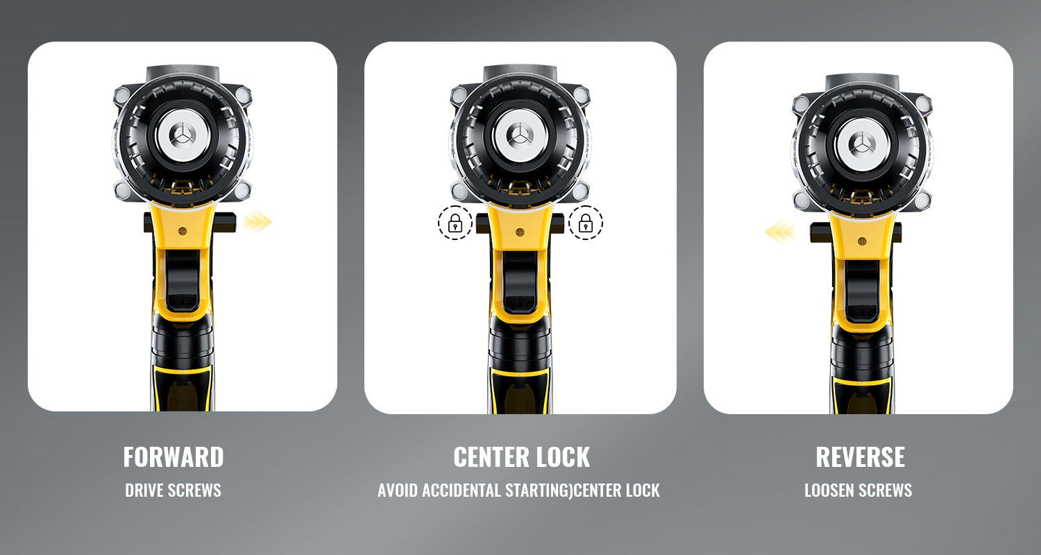 21V Cordless Drill Set Impact Drill with Battery And Quick Charger