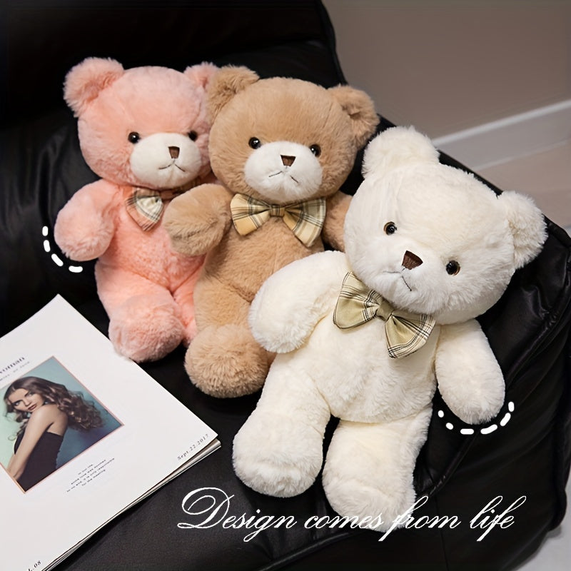 Cute Cartoon Teddy Bear Plush Toys Soft Stuffed Animals Teddy Bear Plush Toy Doll Perfect Birthday Gifts for Girls And Boys Beautiful Home Decoration