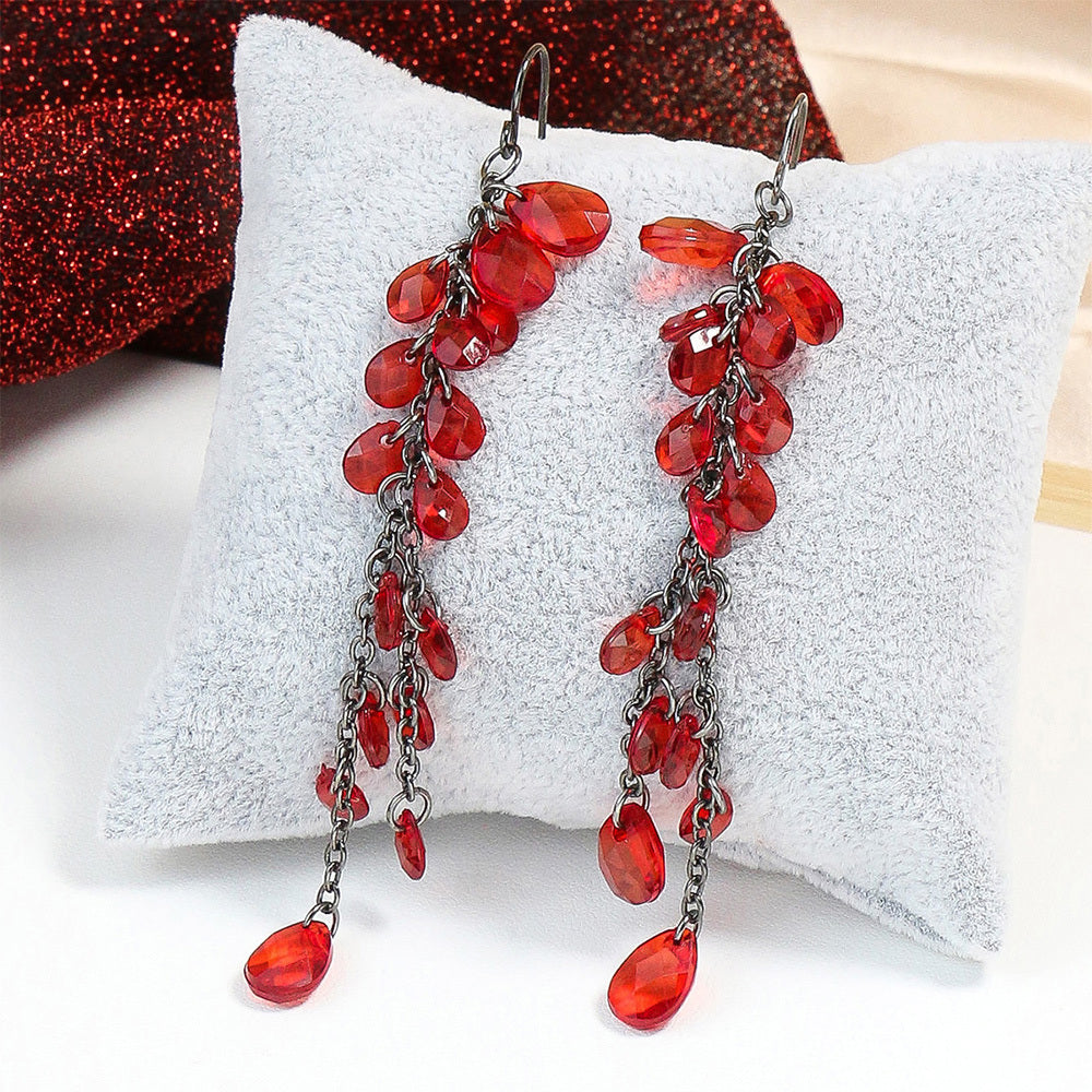 1 Pair/4 Pairs Vintage Style Women's Pendant  Tassel Earrings