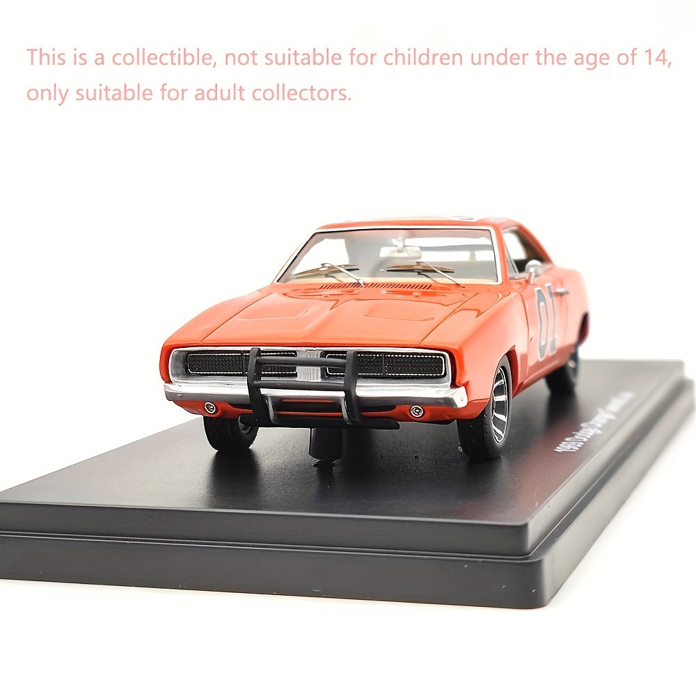 AutoWorld 1:43 for 1969 General Lee Red AWRSS1151 Resin Limited Edition Toys Car Models Collection Gifts