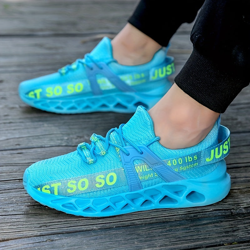 Men's Lightweight Basketball Shoes - Breathable Running Gym Sneakers with Stability Cushioning,