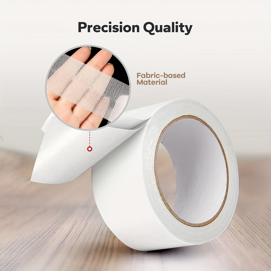 Heavy-Duty Double-Sided Tape, Carpet Tape 1.89 Inches X 10 Yards, Strong Adhesive, Removable, Suitable for Floors, Indoor/Outdoor Carpets, Laminate, Area Rugs, Stair Carpets, Bathroom Rugs, Mats, Carpet Tiles, Kitchen Carpets