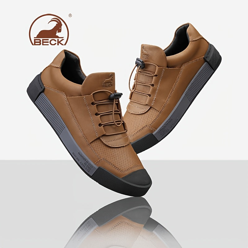 BECK Men's Genuine Leather  Shoes  Office, Streetwear (Comfortable All-Season)