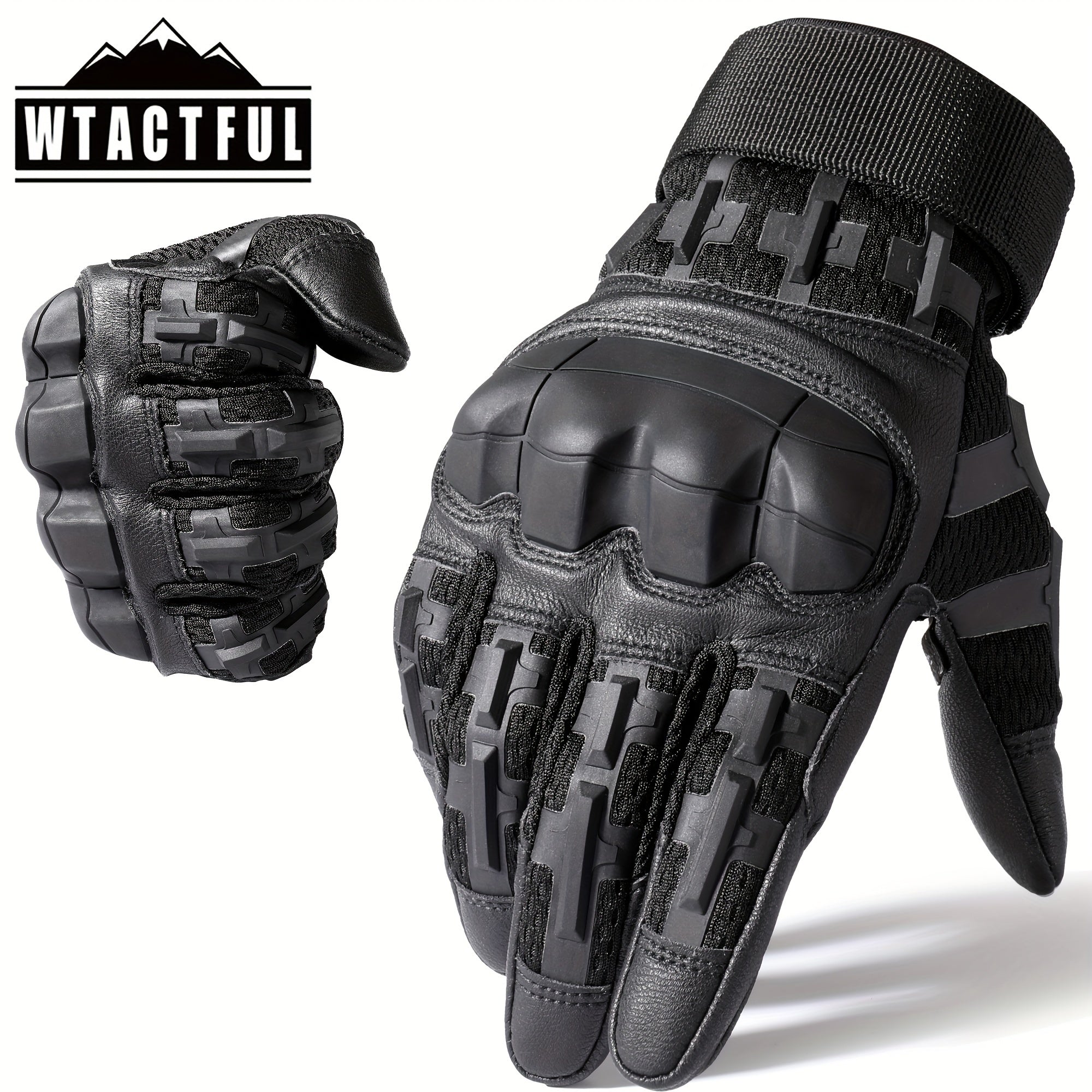 Professional Non-Slip Gloves For Outdoor Activities - Windproof And Adjustable For Cycling, Hunting, And Driving