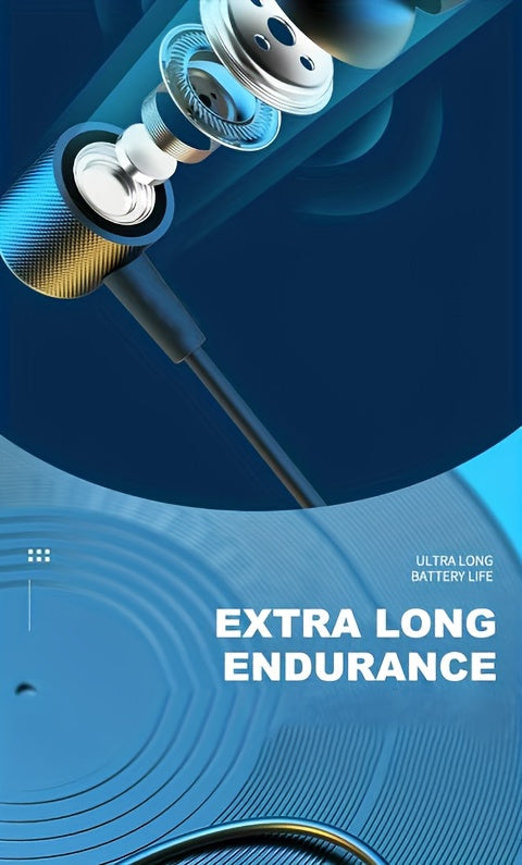 Youci new wireless neck earphone with ENC noise reduction and high-end high-quality call is suitable for sports and running driving holiday gifts.