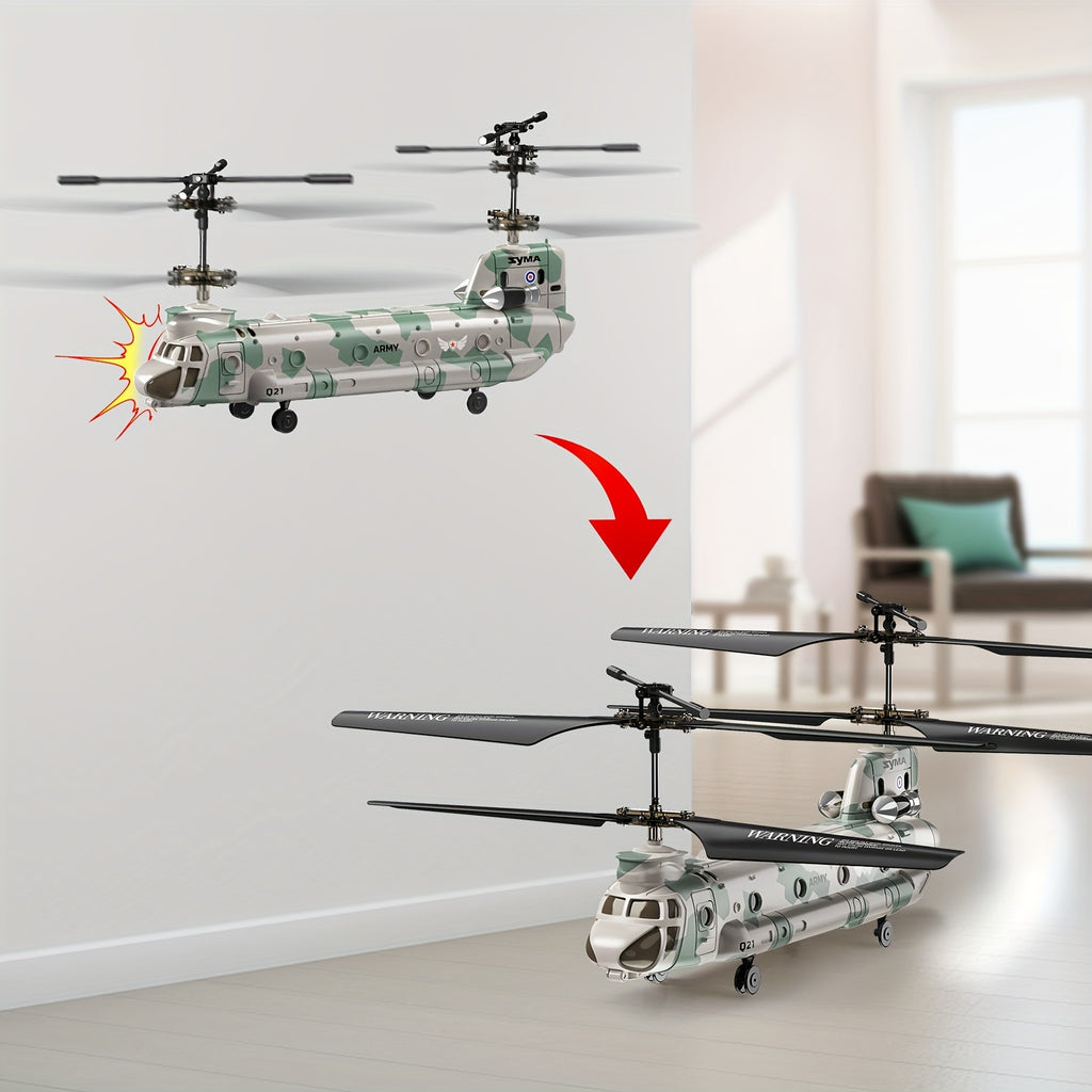 SYMA RC Helicopter Toy, Remote Control Helicopter Q21 Aircraft With Altitude Hold, One Key Take Off/Landing, 3.5 Channel, Gyro Stabilizer, RC Airplane Toys For Kid Boy Girl Beginner Playing Indoor
