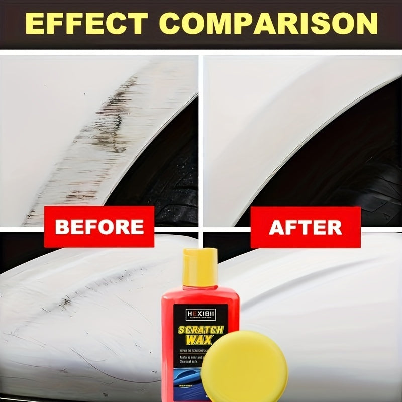 Automotive Scratch Removal Repair Kit, Paint Correction Compound That Removes Defects While Increasing Gloss And Brightness, Single-Stage And Clear Coat Scratch Remover,