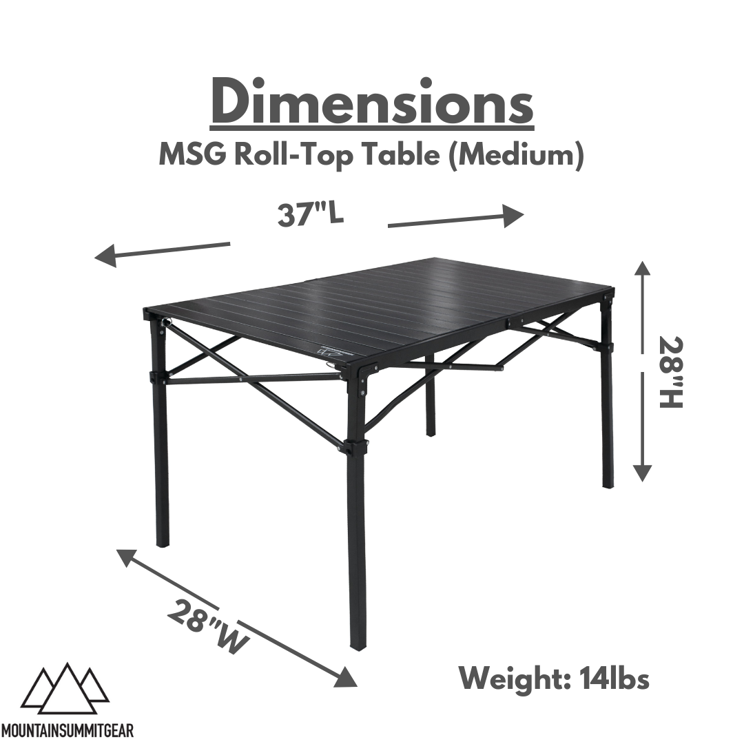 Heavy Duty Roll Top Table