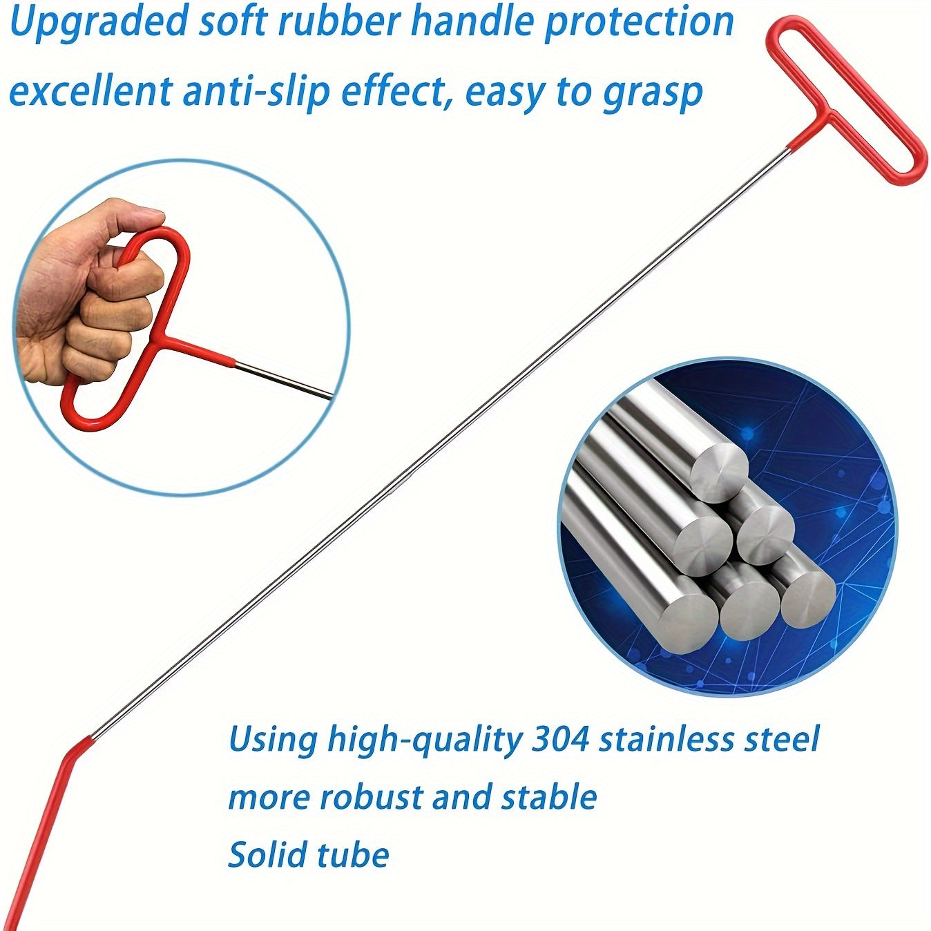 Portable Professional Automotive Tool Set - Car Repair Tool Kit with Carrying Bag for Cars & Trucks - Emergency Door Dent Repair Tool