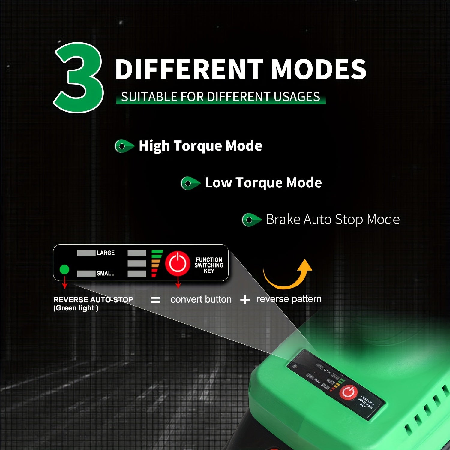 High-Torque 20V Cordless 1/2-Inch Impact Wrench