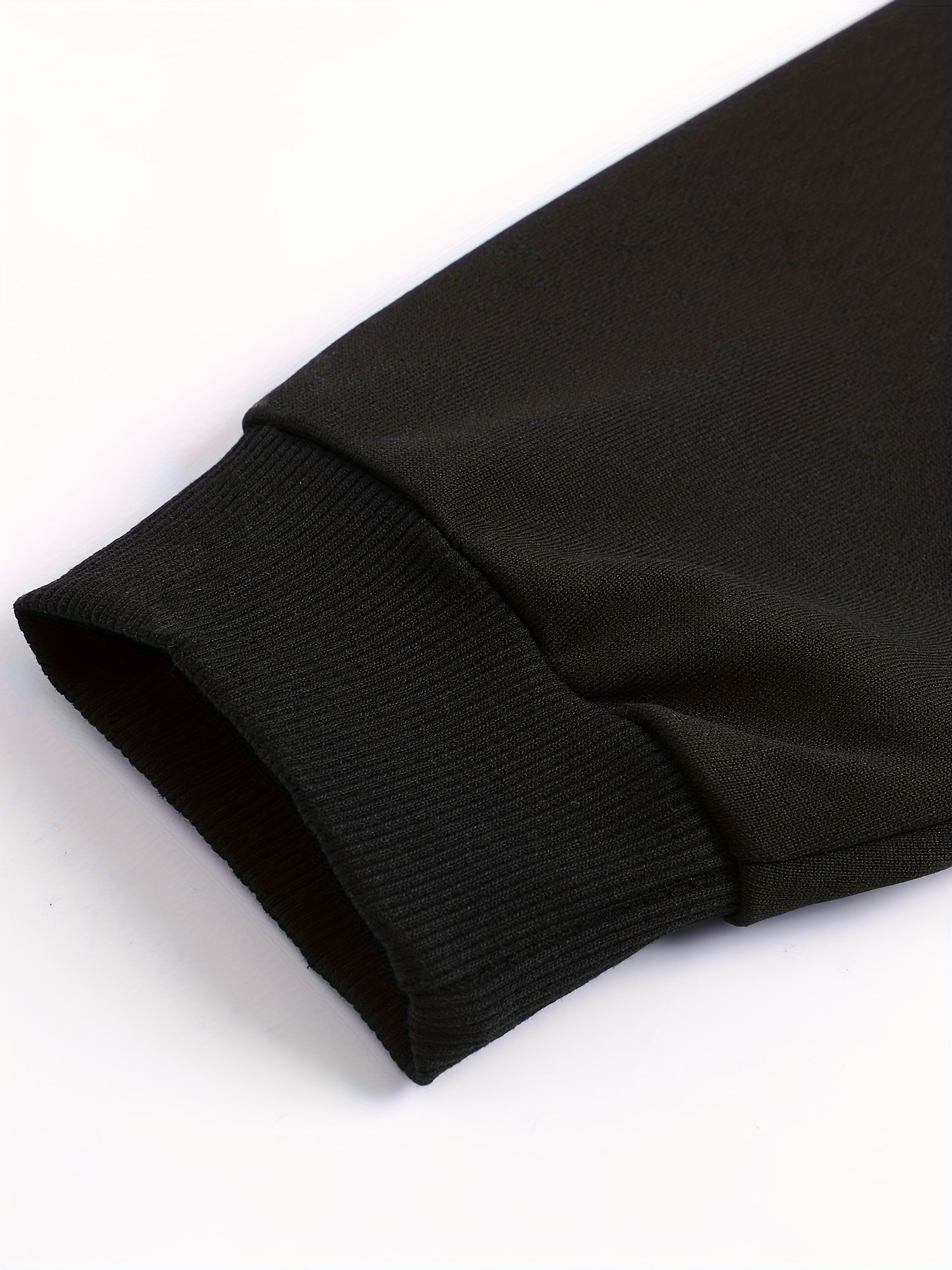 Mens Geometric Pattern Hooded Sweatshirt - Stretchy Pullover with Kangaroo Pocket, Applique Details, and Machine Washable Polyester Fabric - Casual Sports Style for Everyday Wear