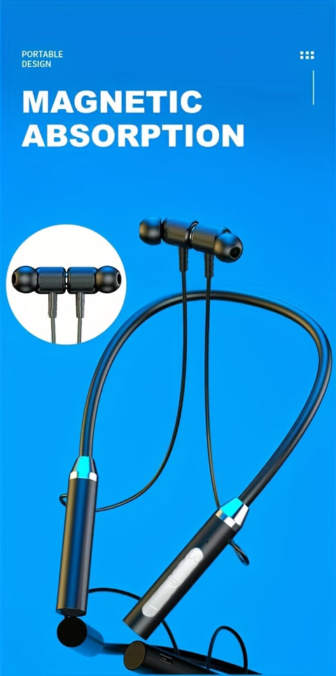 Youci new wireless neck earphone with ENC noise reduction and high-end high-quality call is suitable for sports and running driving holiday gifts.