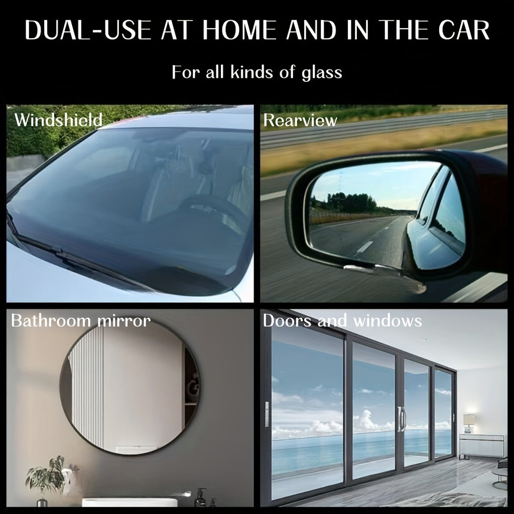 1/2 Pieces Automotive Oil Film Cleaning Brush, Glass Cleaning Board Glass Coating, Improves Clarity And Visibility, Oil Film Removal Brush Tool For Car Glass, Windshield, Mirror, Windows (1/2 Brush)