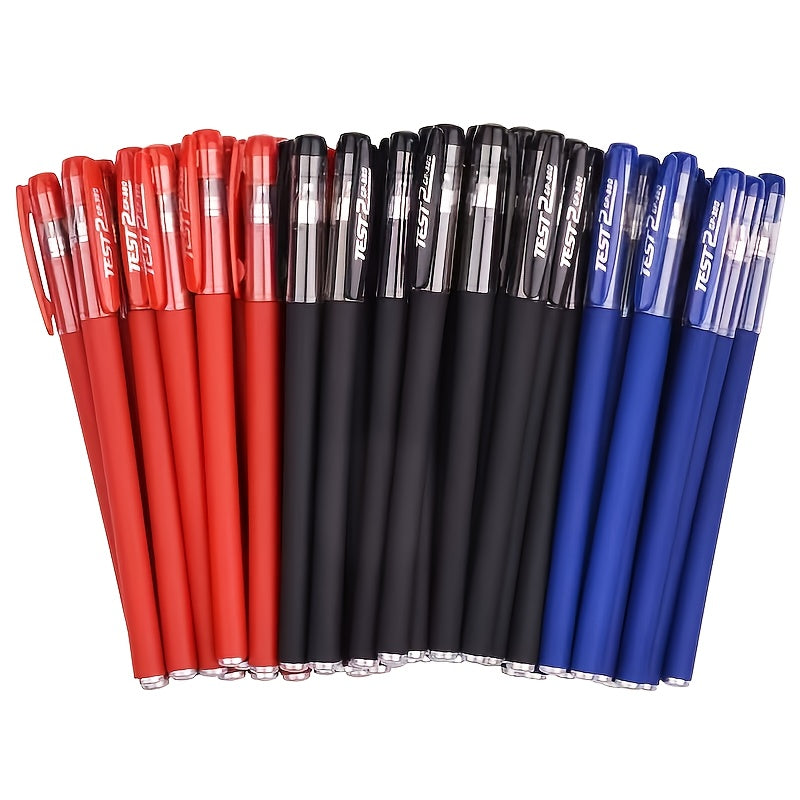 10-Piece Gel Pen Set - Perfect For Students, Exams, Office & School -