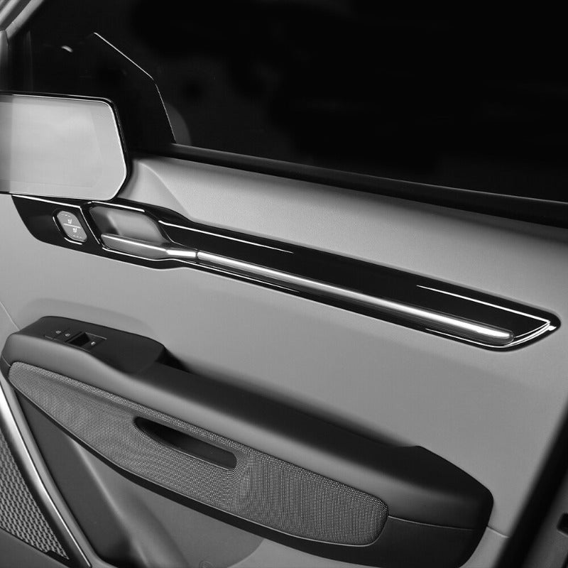 LHD ABS Inner Door Handle Bowl Panel Cover Trim for Kia EV9 2024-2025