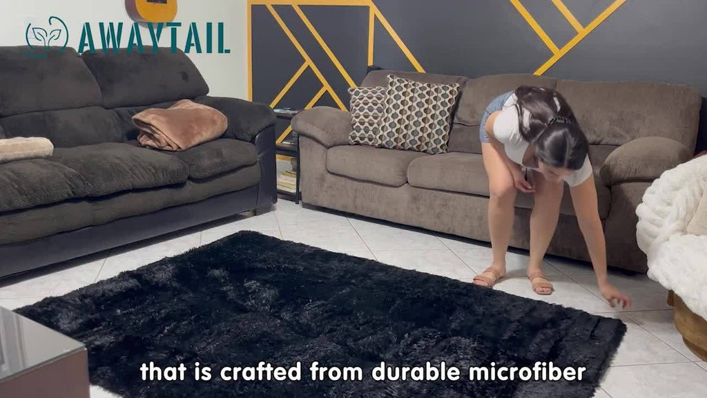 Large Area Rugs For Living Room, Tie-Dyed Shaggy Rug Fluffy Throw Carpets, Ultra Soft Plush Modern Indoor Fuzzy Rugs For Bedroom Home Decor, Tie Dyed-blue Gray