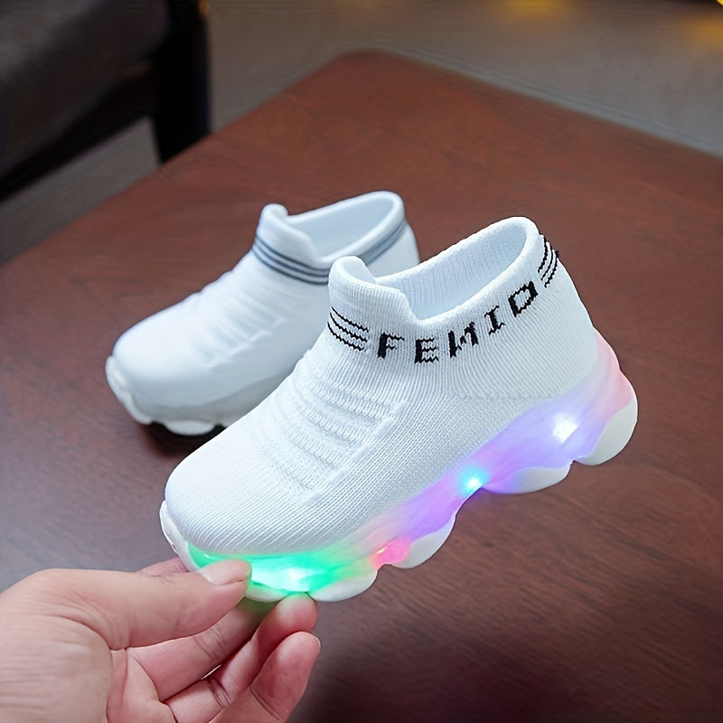 [Casual Sports Shoes] Breathable Lightweight Dual-Color Gradient Canvas Shoes | Boys' and Girls' Casual Sports Shoes for Students, White
