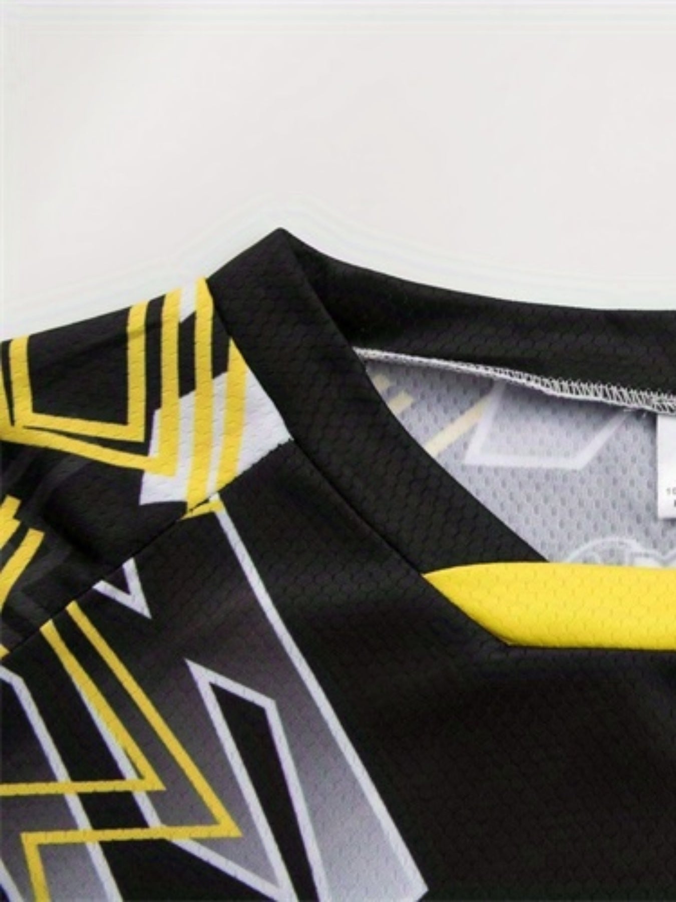 Pro Thor Geometry Cycling Jersey - Quick Dry, Breathable, Moisture Wicking, Long Sleeve MTB Shirt for Downhill Enduro Biking and Sports