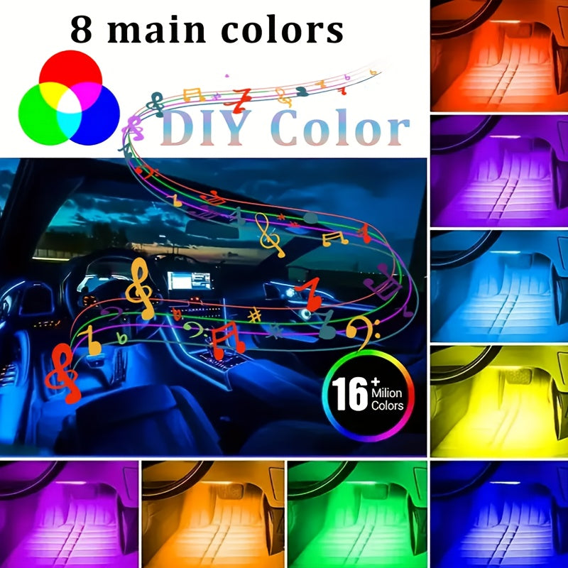 Easy Installation, Automotive High Brightness Neon Kits,