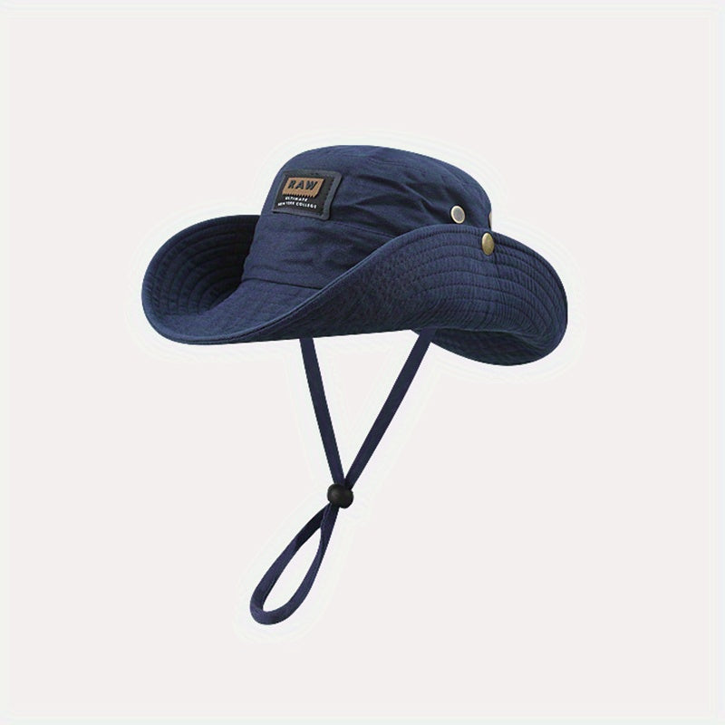 Unisex Soft Bucket Hat - Wide Brim, UV Protection - Quick-Drying & Lightweight - Ideal for Fishing, Hiking, Beach & Sports